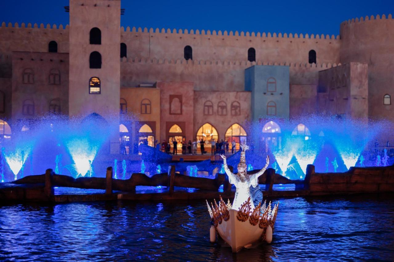 Karavansaray Turkistan Harbour Hotel -Flying Theatre Access Buitenkant foto Al-Jaazir Fountain