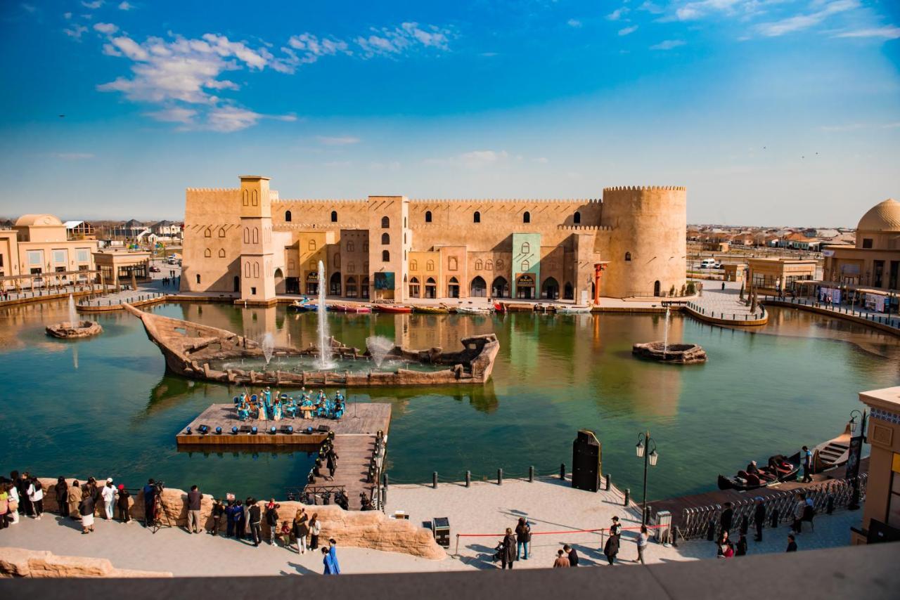 Karavansaray Turkistan Harbour Hotel -Flying Theatre Access Buitenkant foto The Citadel of Aleppo